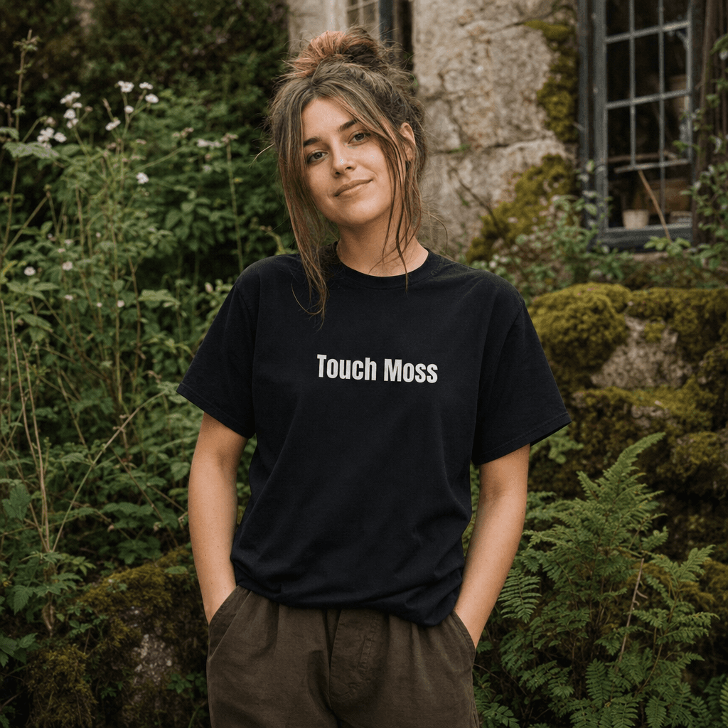 Touch Moss graphic tee from the Cottagecore collection