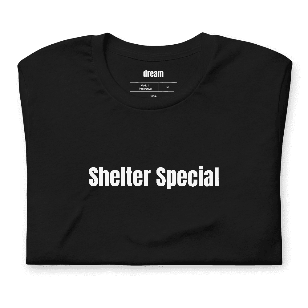 Shelter Special t-shirt