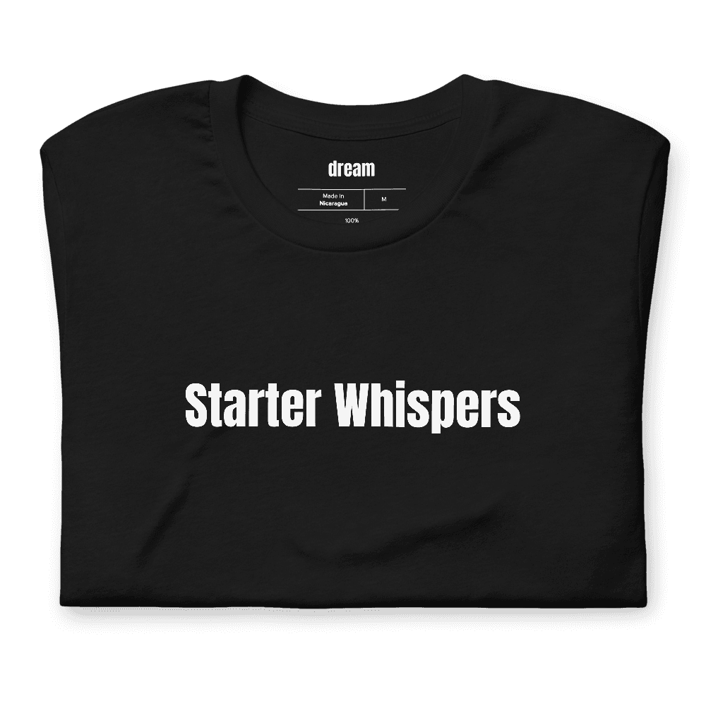 Starter Whispers t-shirt
