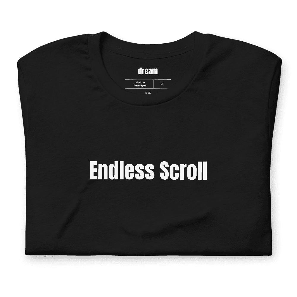 Endless Scroll t-shirt
