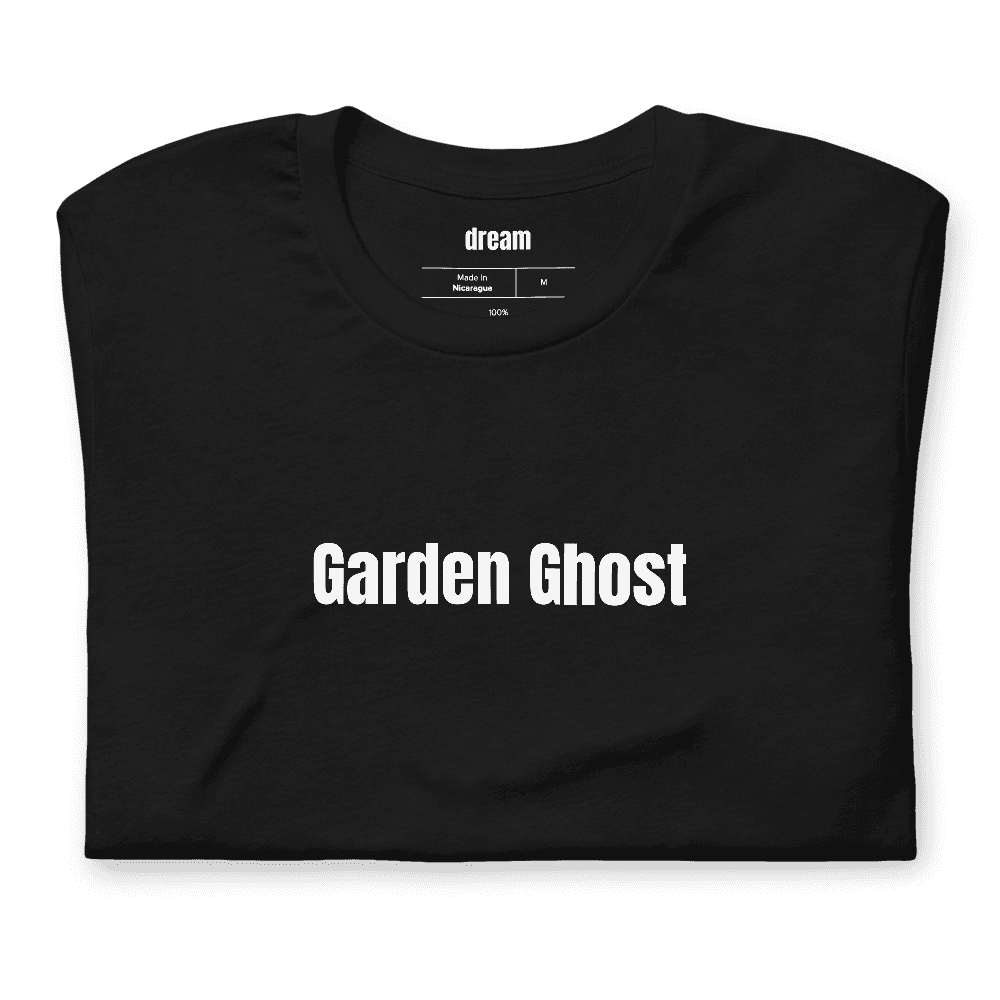 Garden Ghost t-shirt