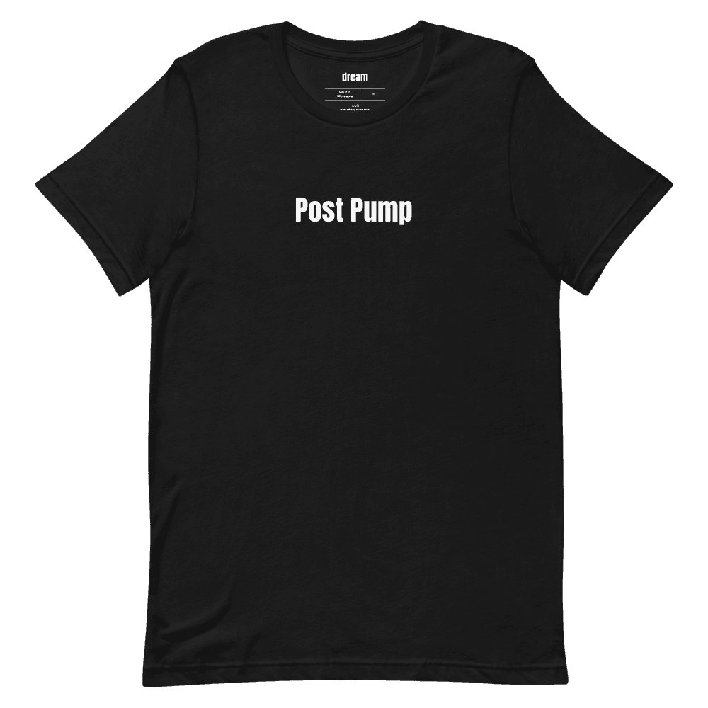 Post Pump t-shirt