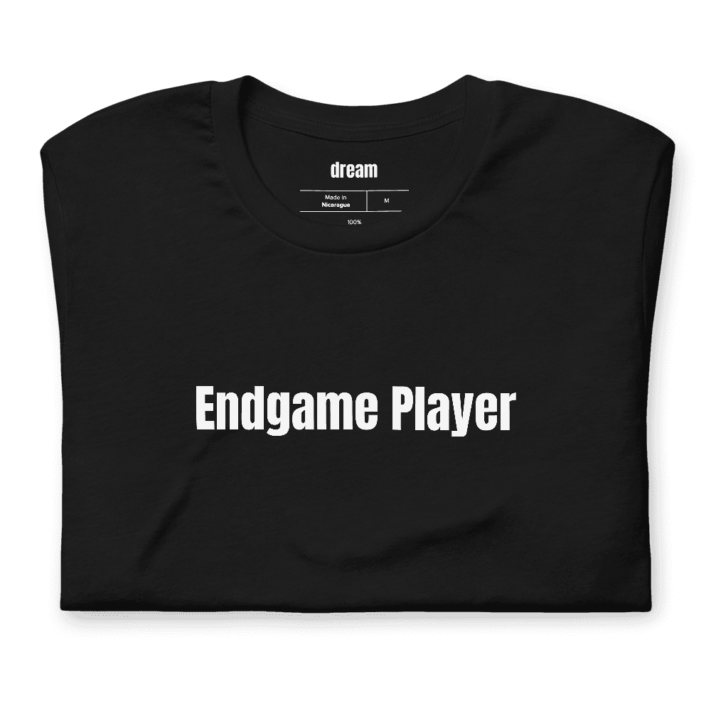 Endgame Player t-shirt