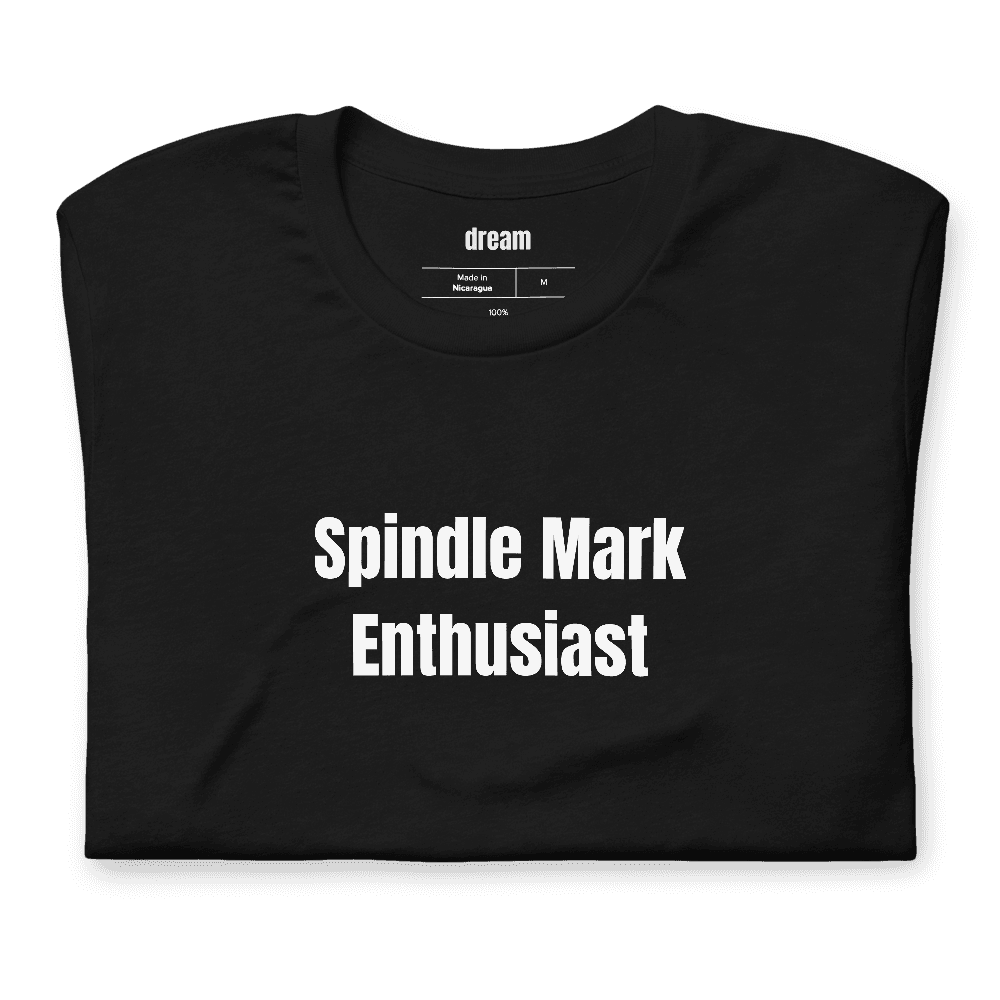 Spindle Mark Enthusiast t-shirt