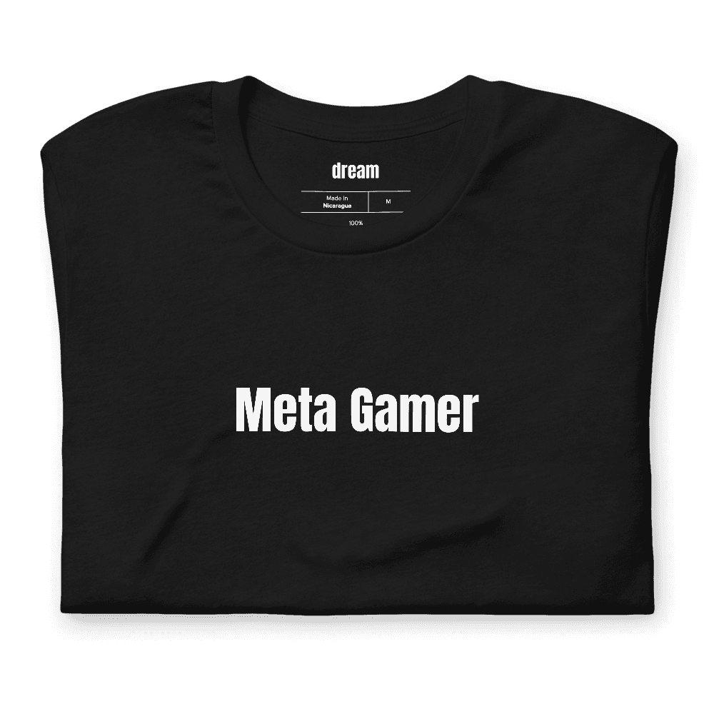 Meta Gamer t-shirt
