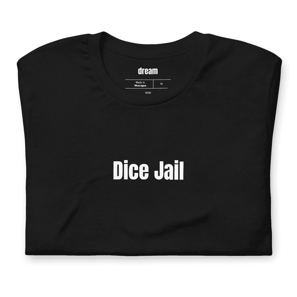 Dice Jail t-shirt