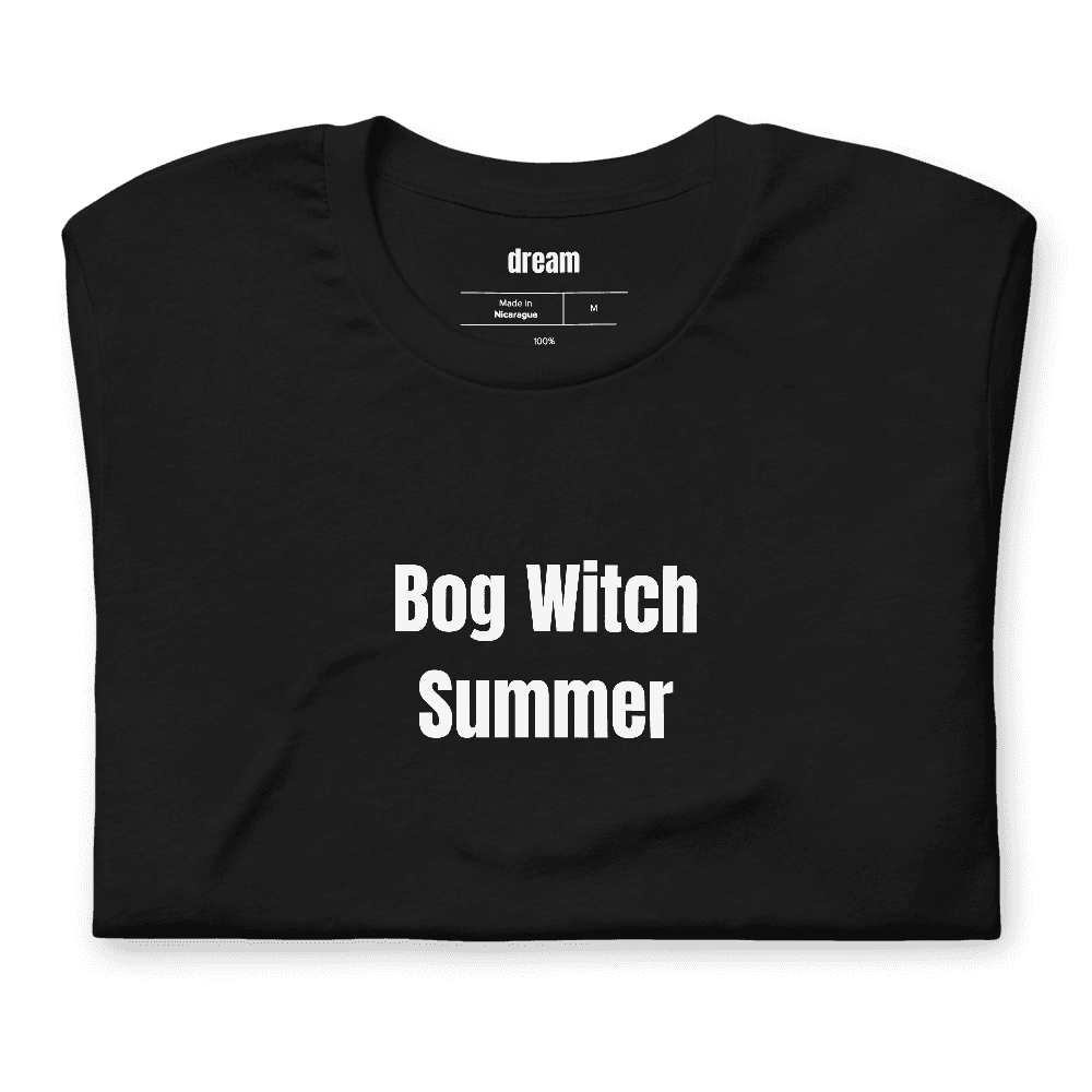 Bog Witch Summer t-shirt