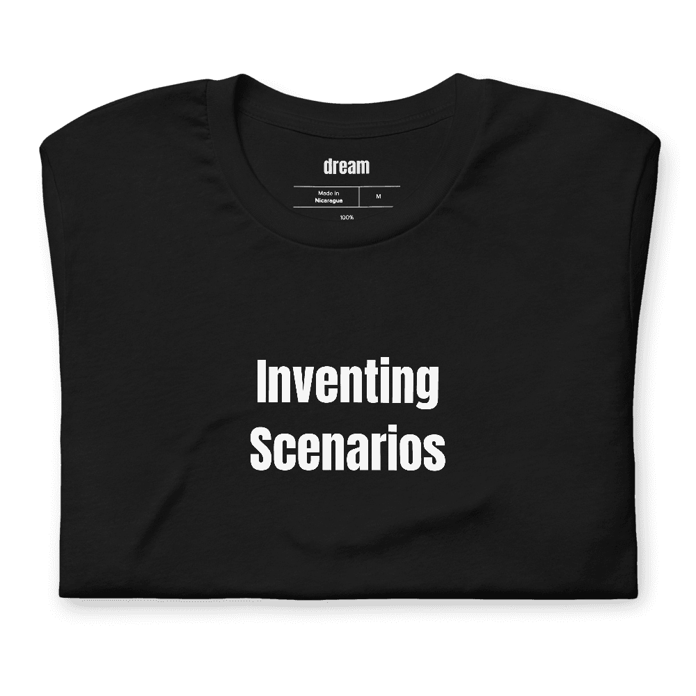 Inventing Scenarios t-shirt