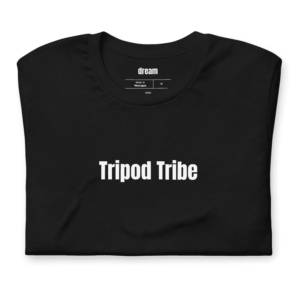 Tripod Tribe t-shirt