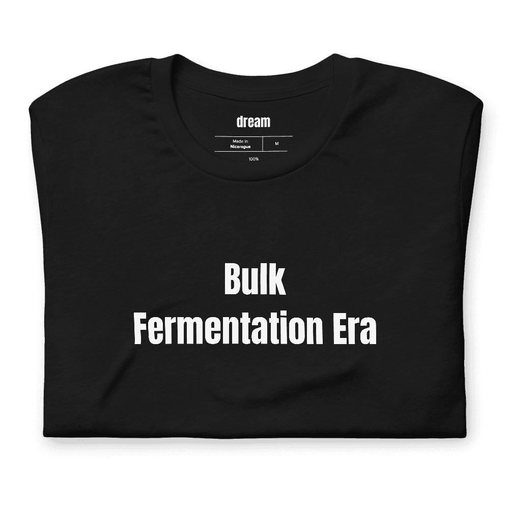 Bulk Fermentation Era t-shirt