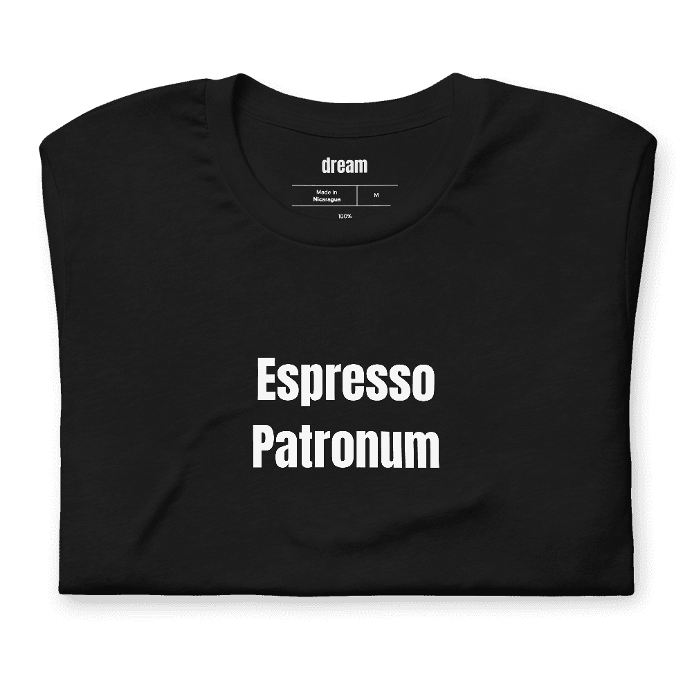 Espresso Patronum t-shirt