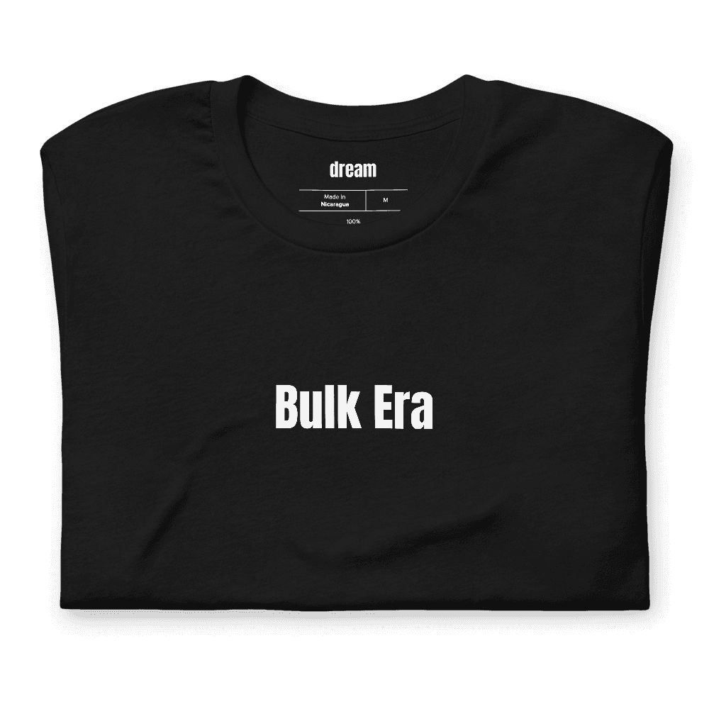 Bulk Era t-shirt
