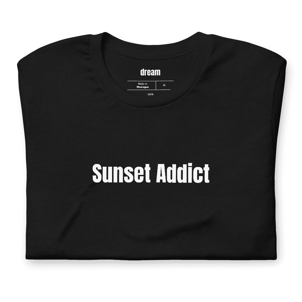Sunset Addict t-shirt