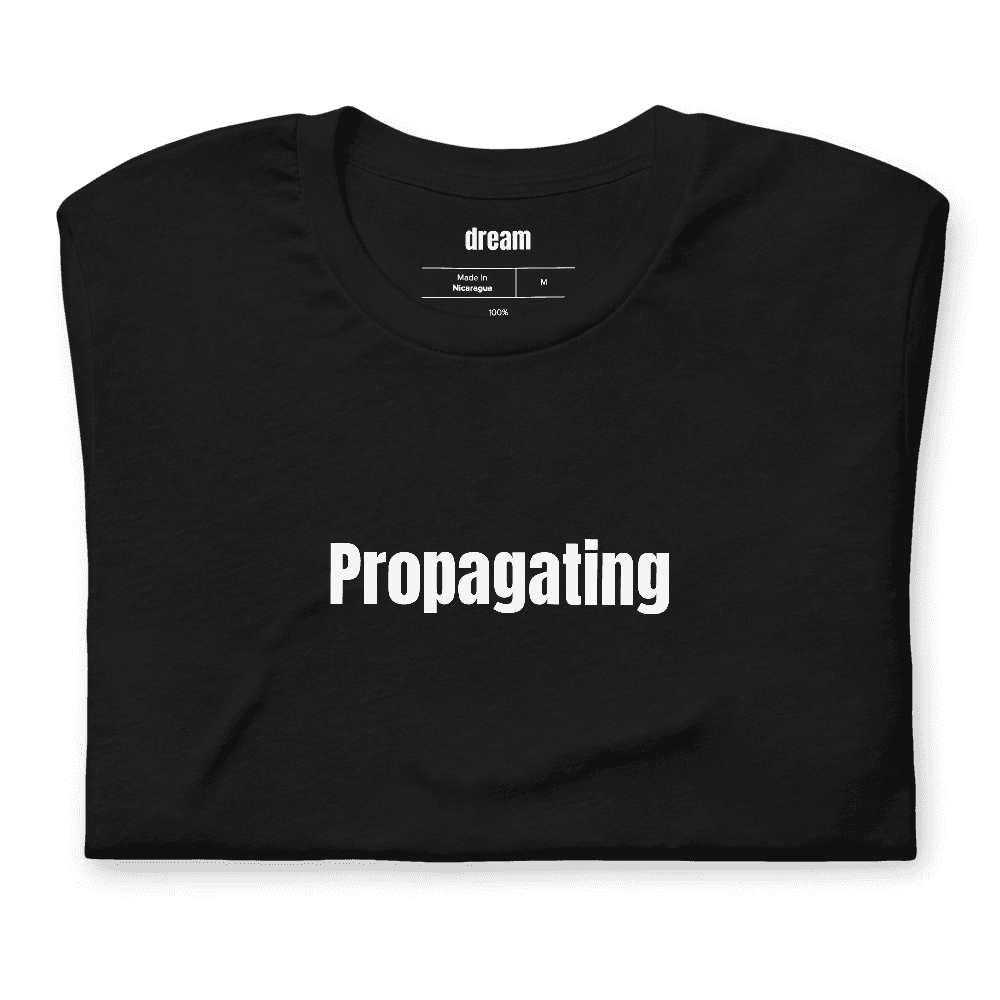 Propagating t-shirt