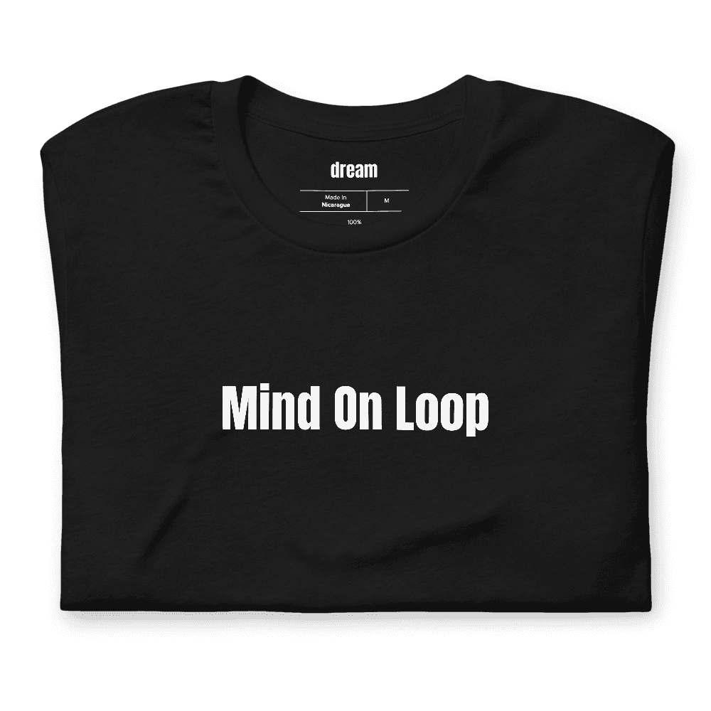 Mind On Loop t-shirt