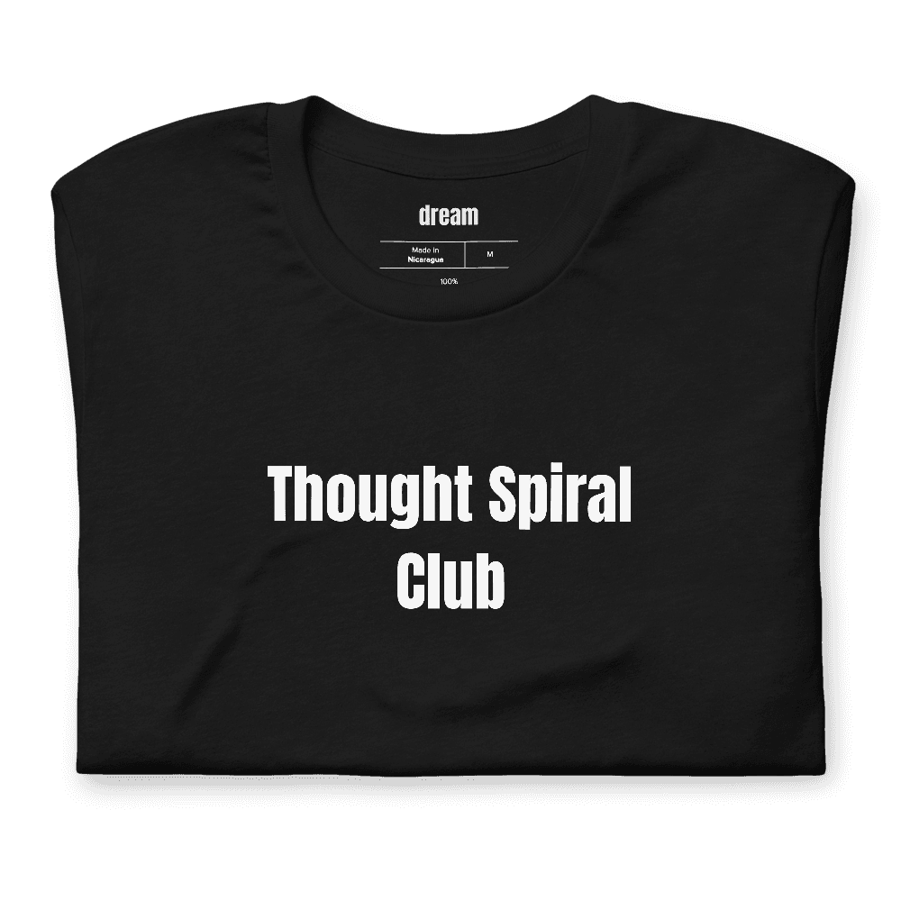 Thought Spiral Club t-shirt