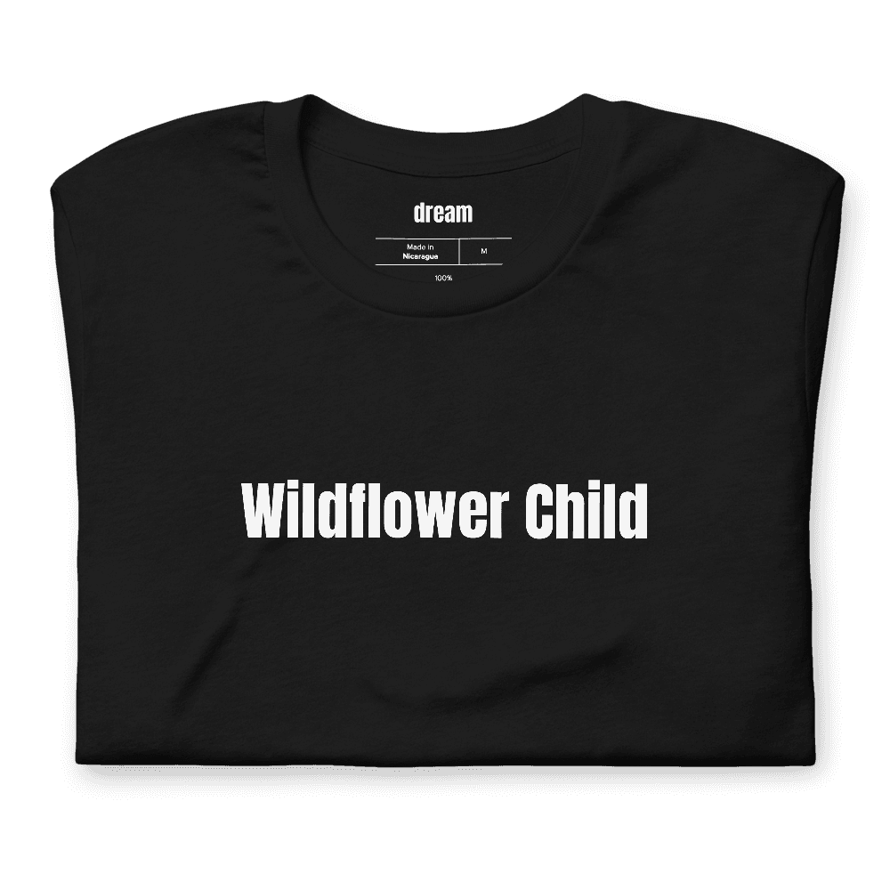 Wildflower Child t-shirt