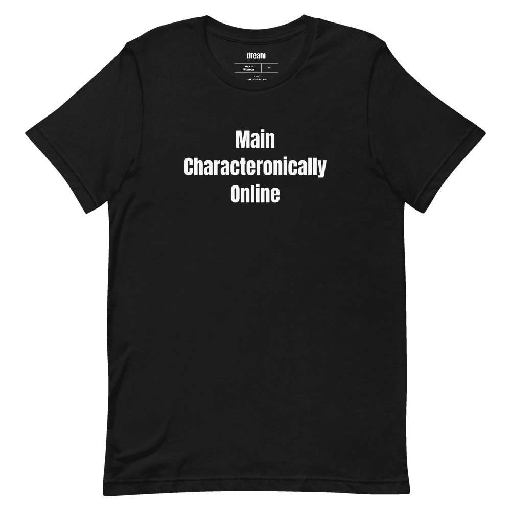 Main Characteronically Online t-shirt