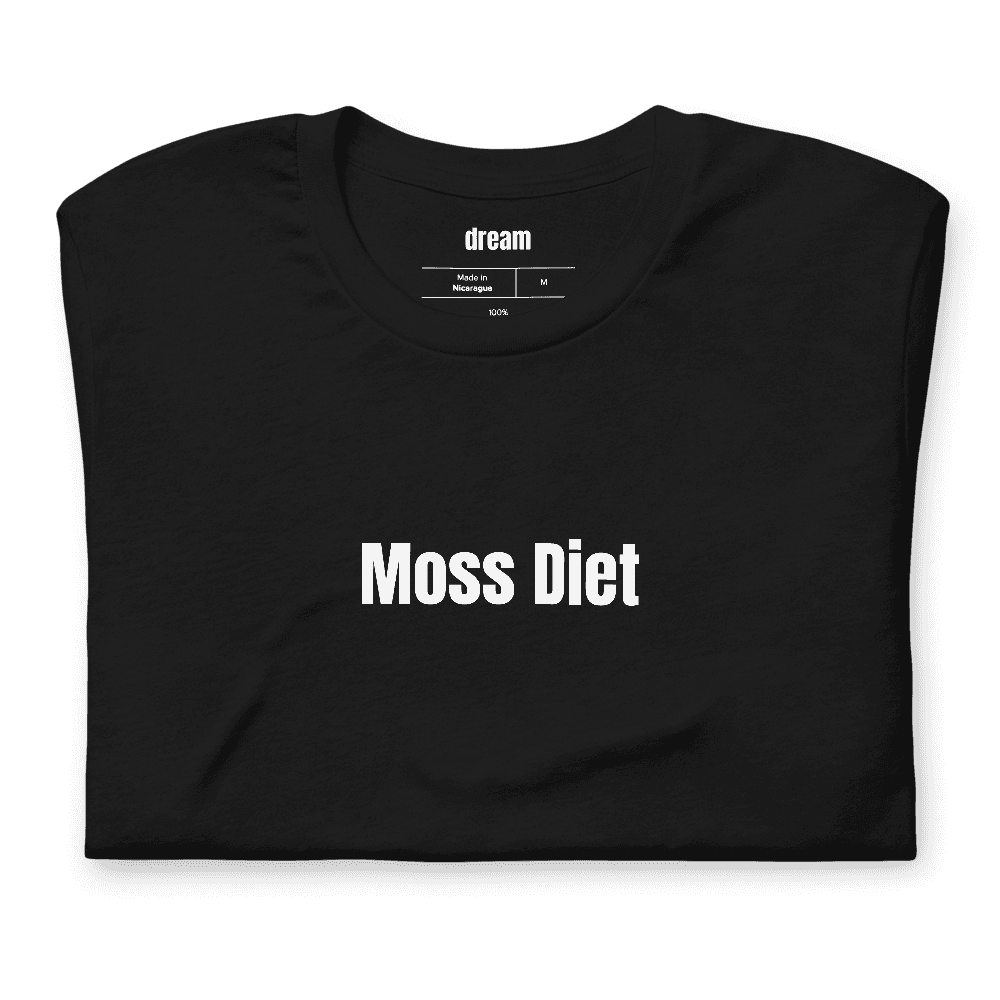 Moss Diet t-shirt