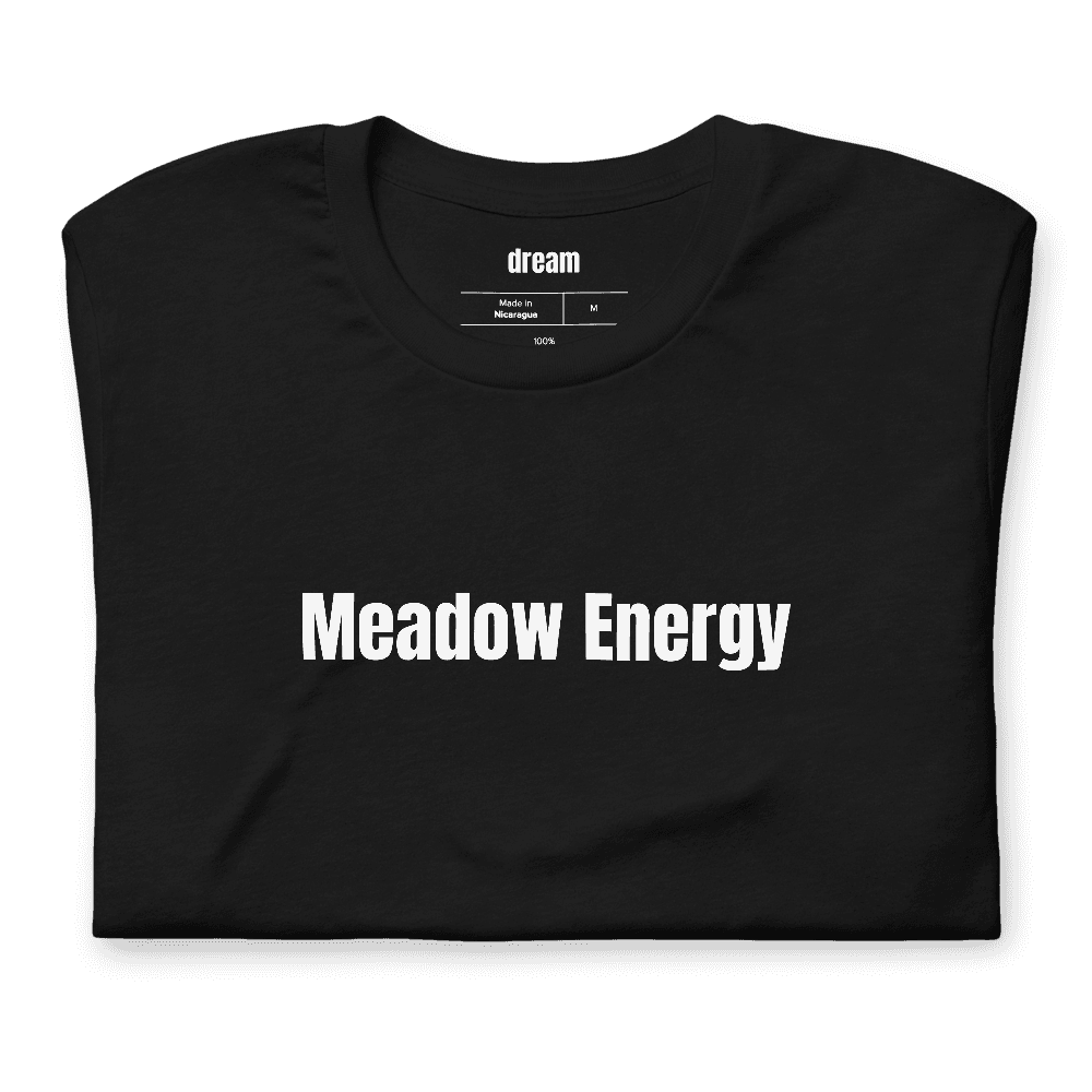 Meadow Energy t-shirt