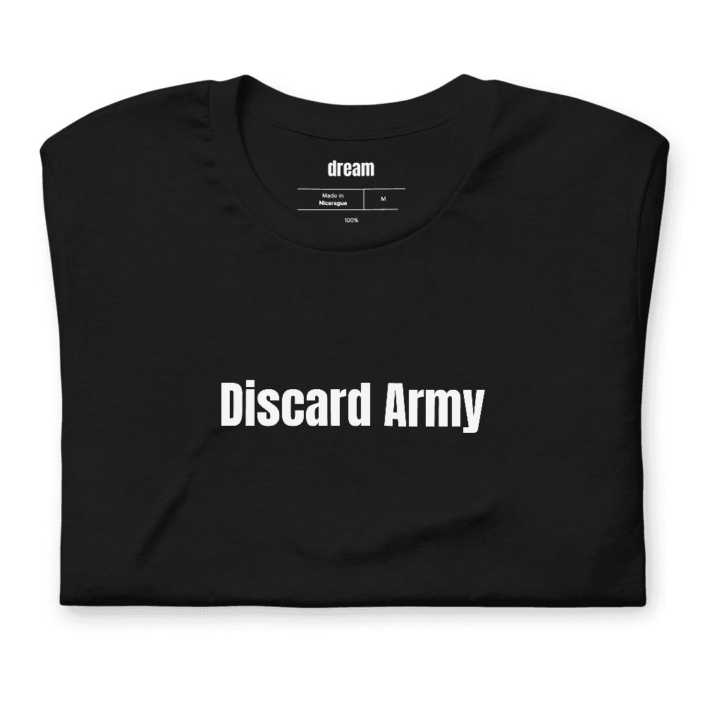 Discard Army t-shirt