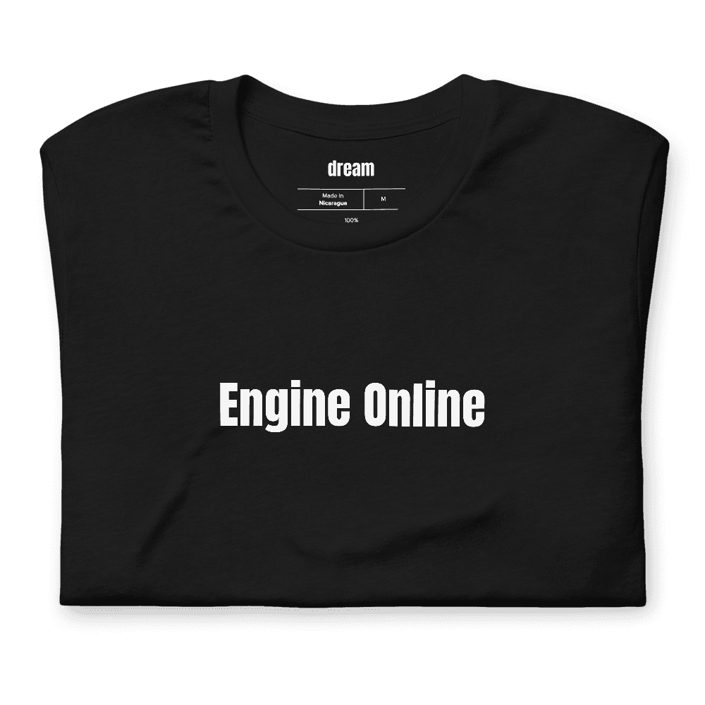 Engine Online t-shirt