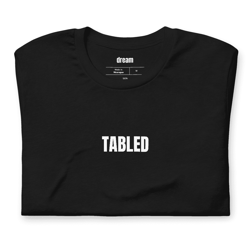 TABLED t-shirt
