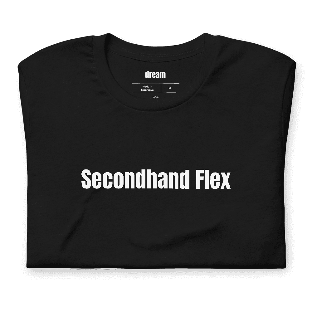 Secondhand Flex t-shirt
