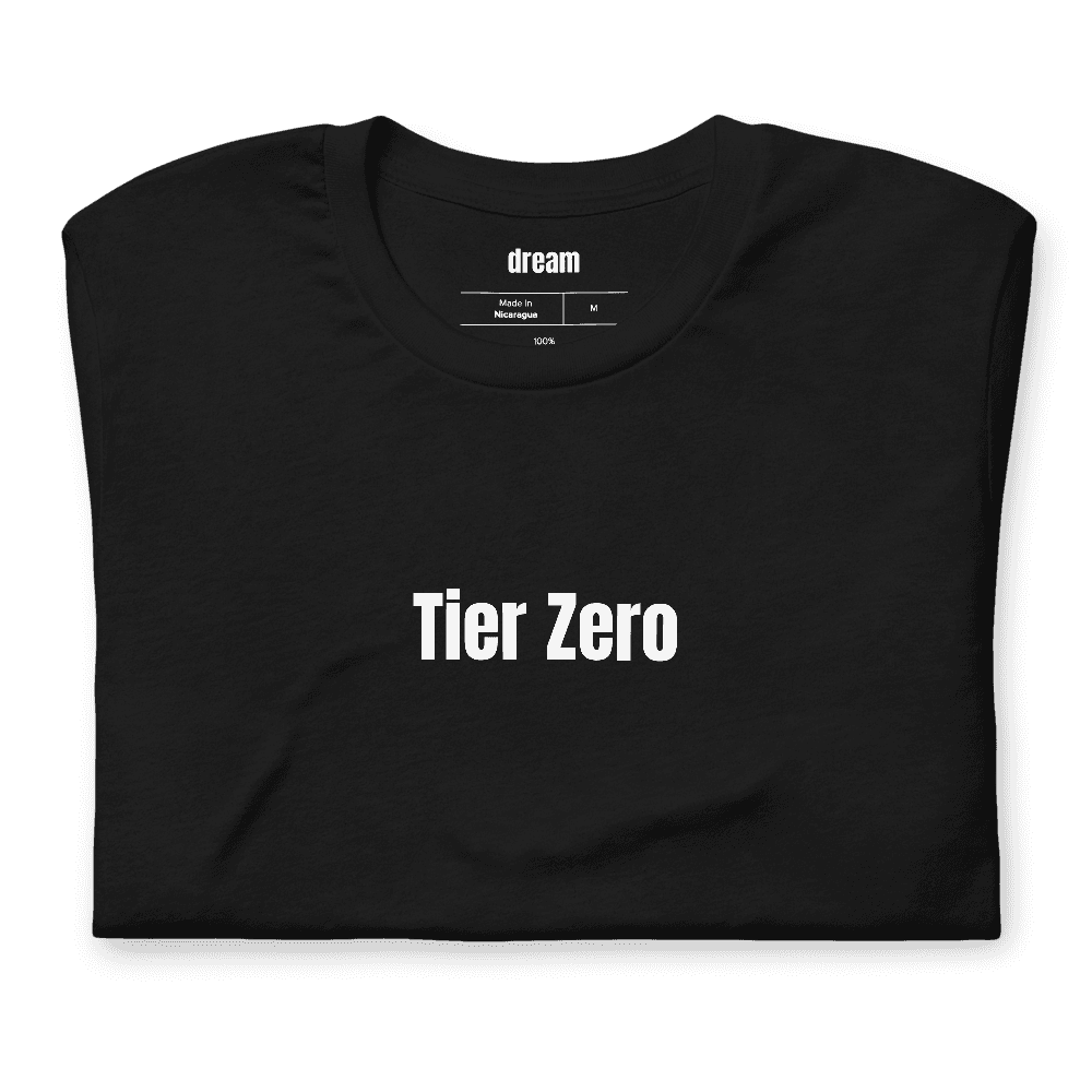 Tier Zero t-shirt