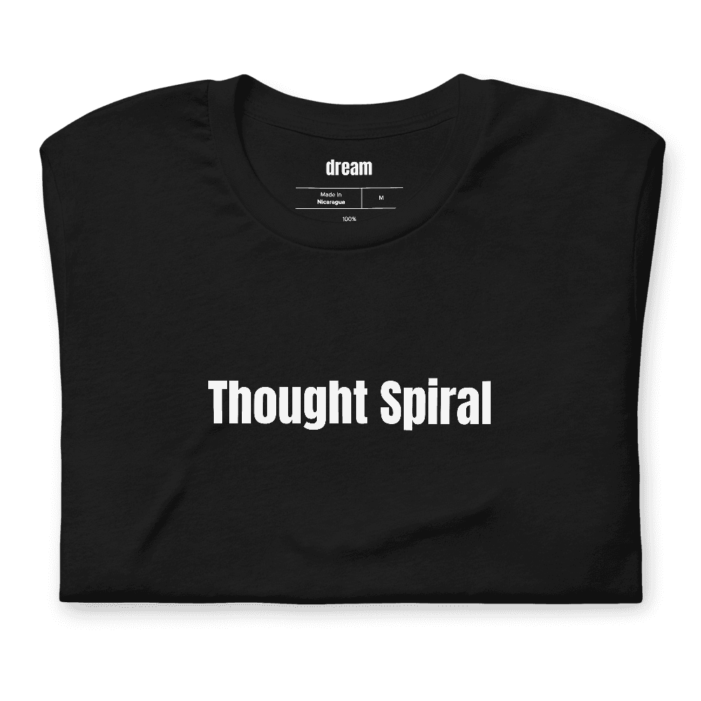 Thought Spiral t-shirt