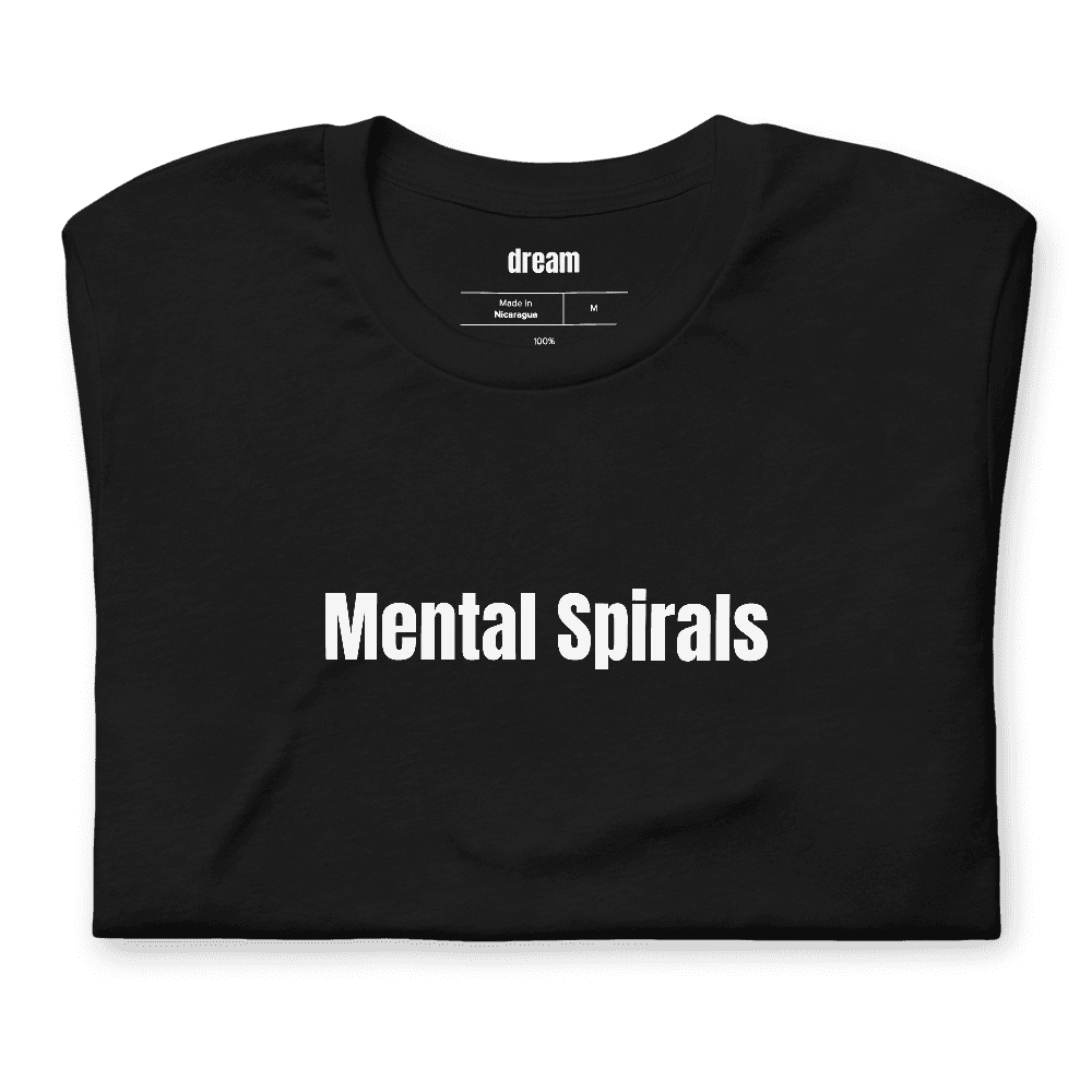 Mental Spirals t-shirt