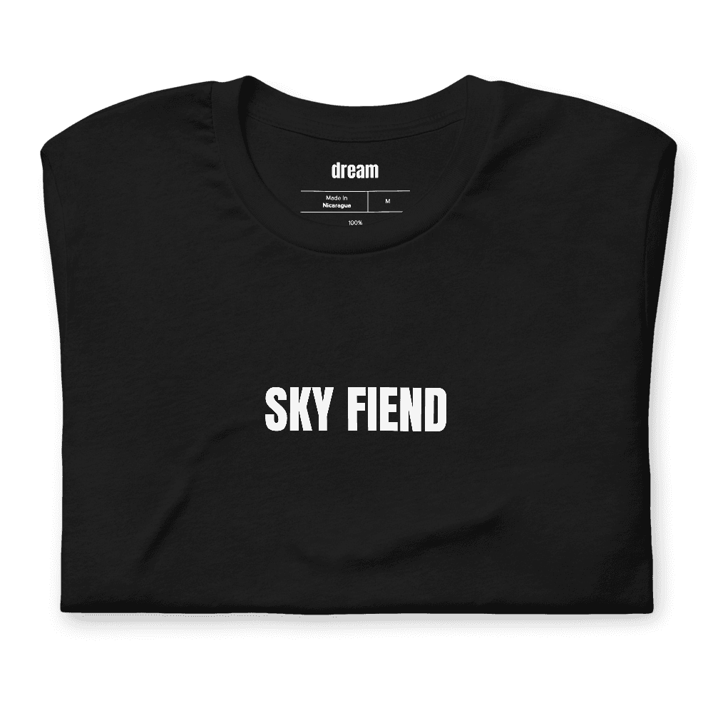 SKY FIEND t-shirt