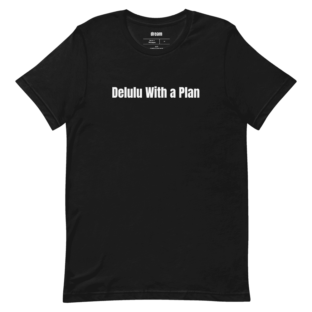 Delulu With a Plan t-shirt