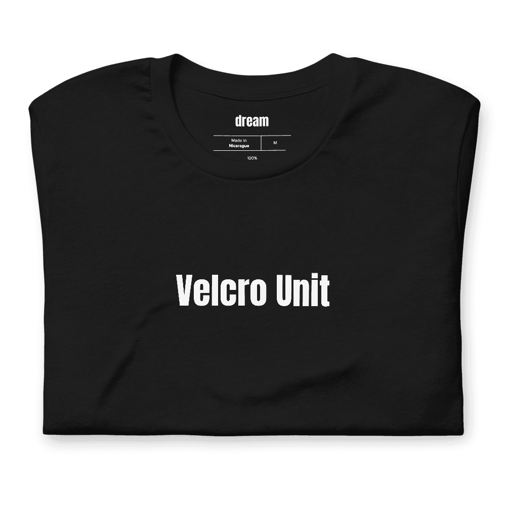 Velcro Unit t-shirt