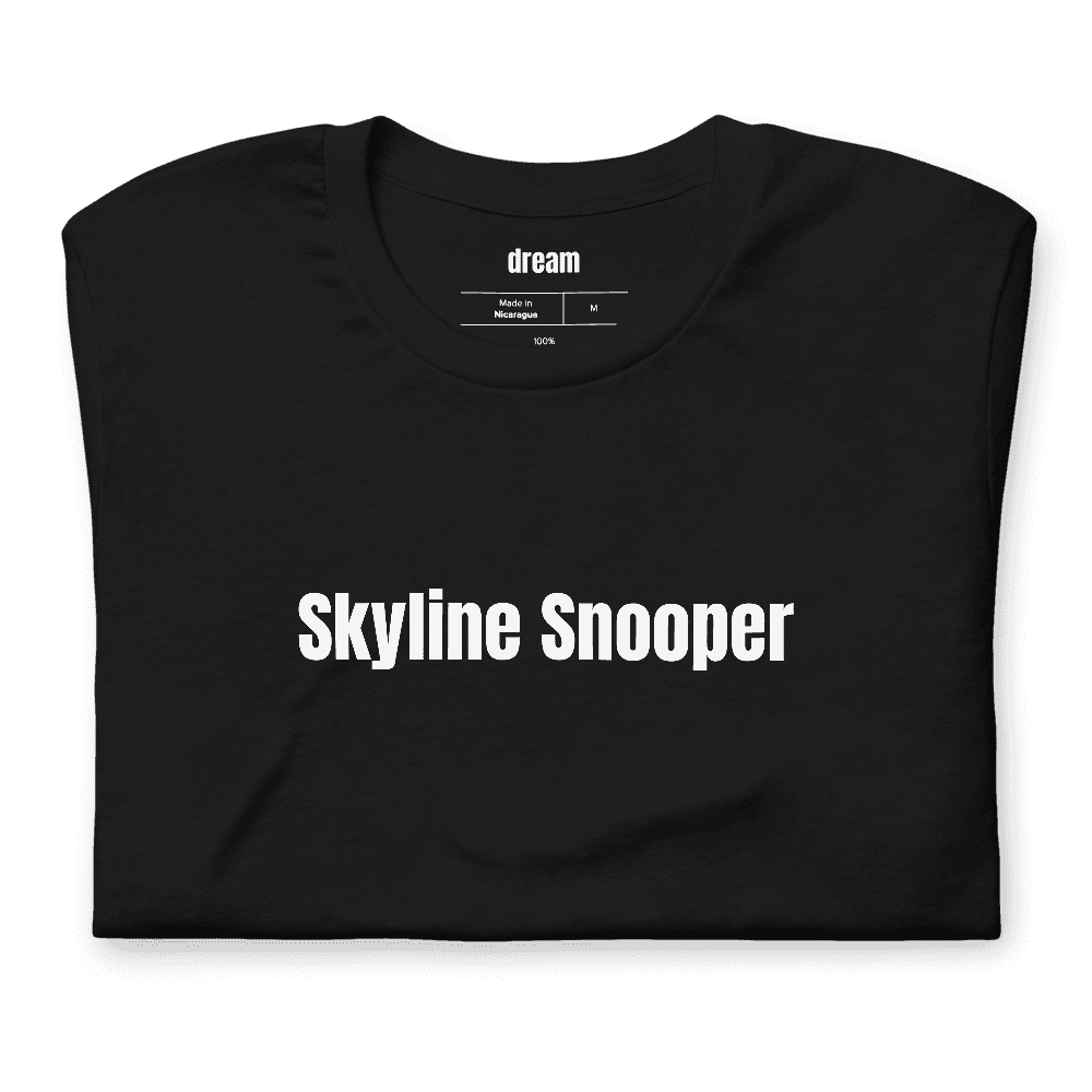Skyline Snooper t-shirt