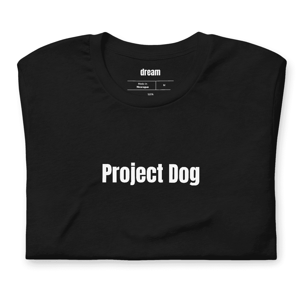 Project Dog t-shirt