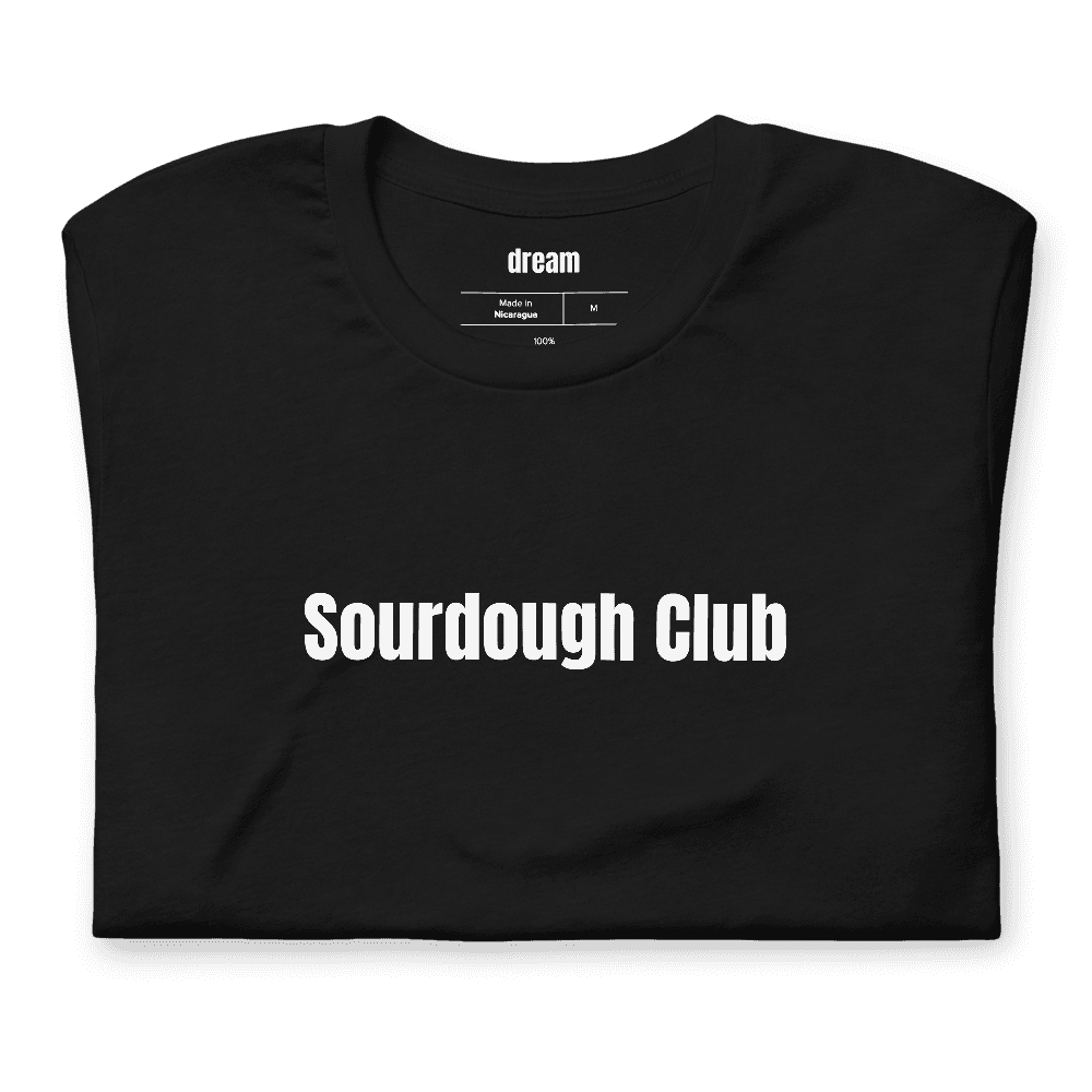Sourdough Club t-shirt