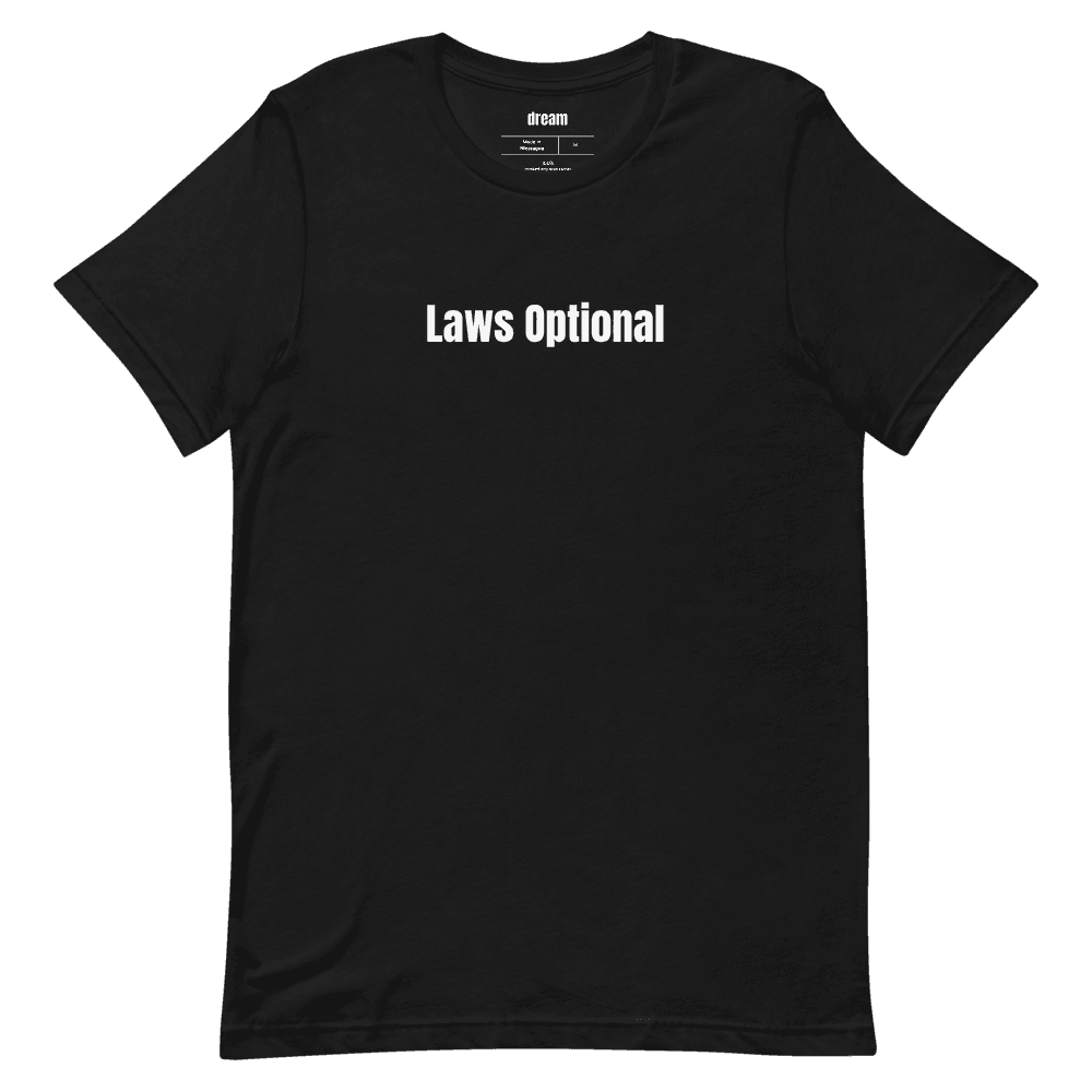 Laws Optional t-shirt