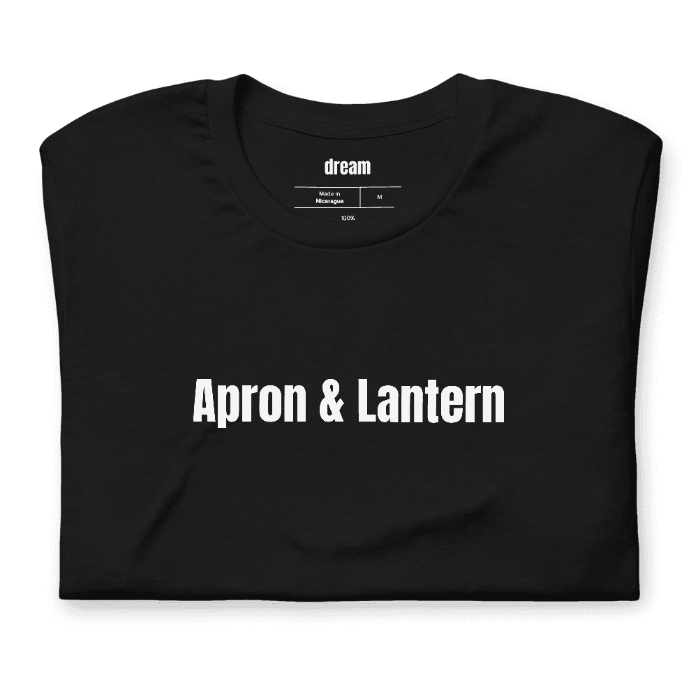 Apron & Lantern t-shirt