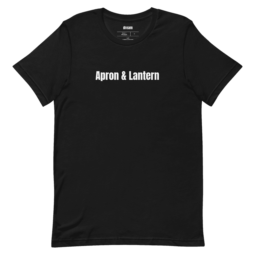 Apron & Lantern t-shirt