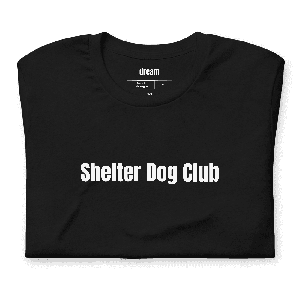 Shelter Dog Club t-shirt