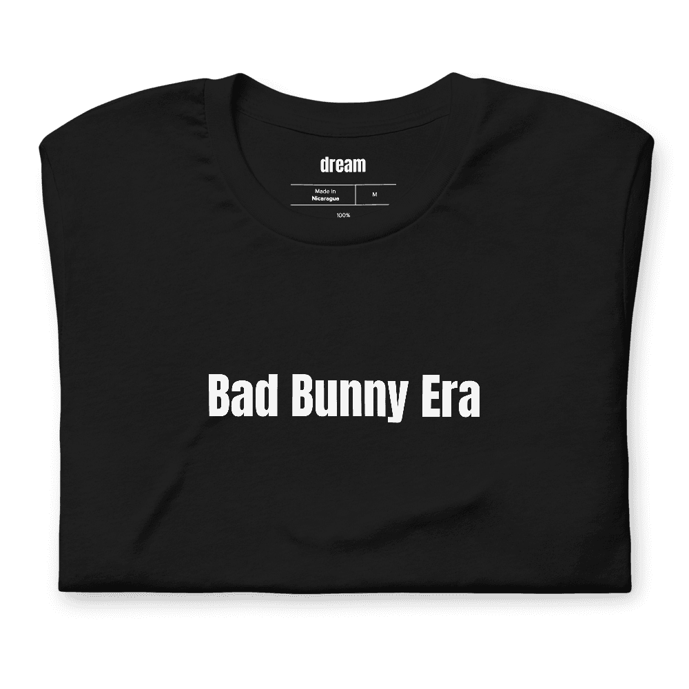 Bad Bunny Era t-shirt