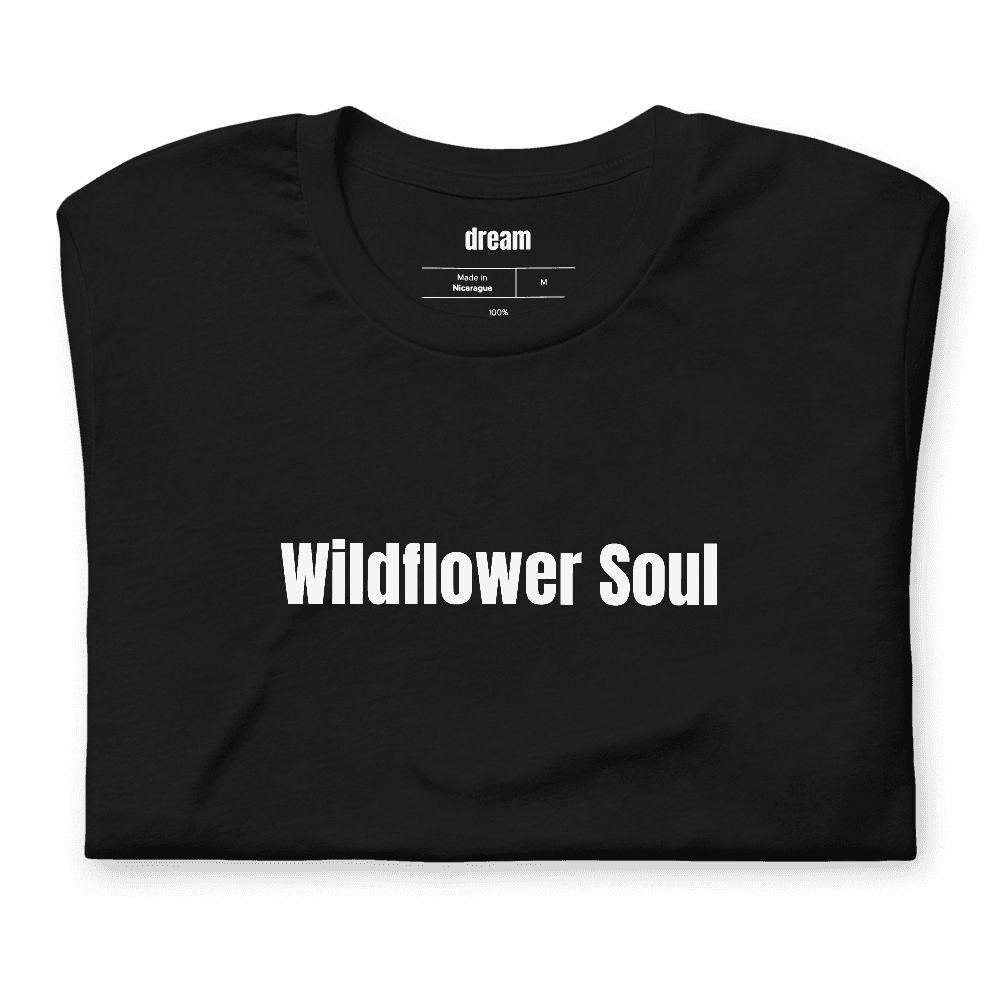 Wildflower Soul t-shirt