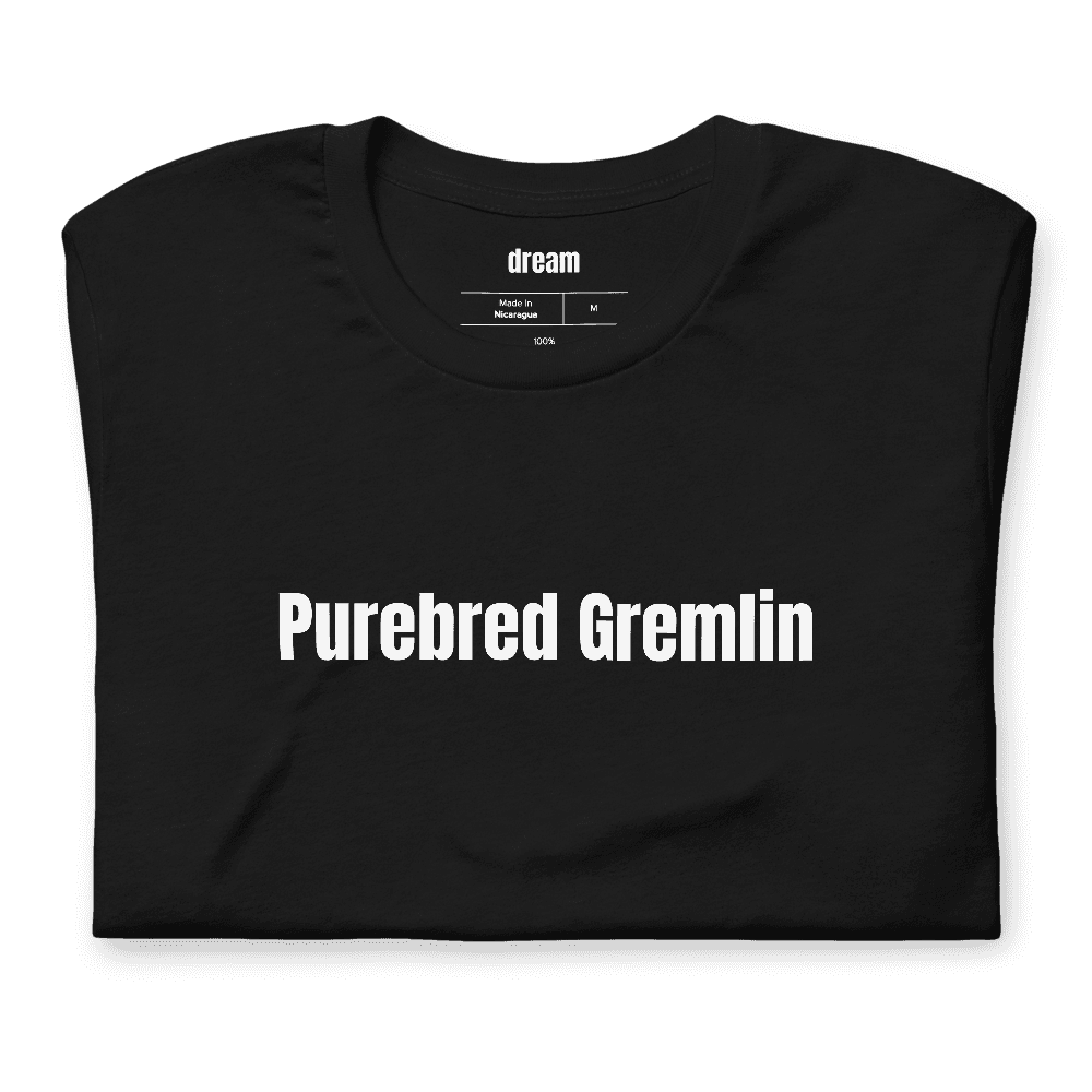 Purebred Gremlin t-shirt