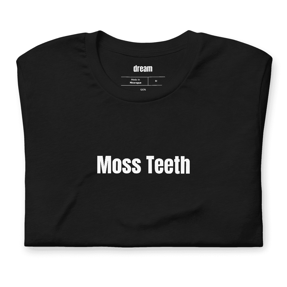 Moss Teeth t-shirt