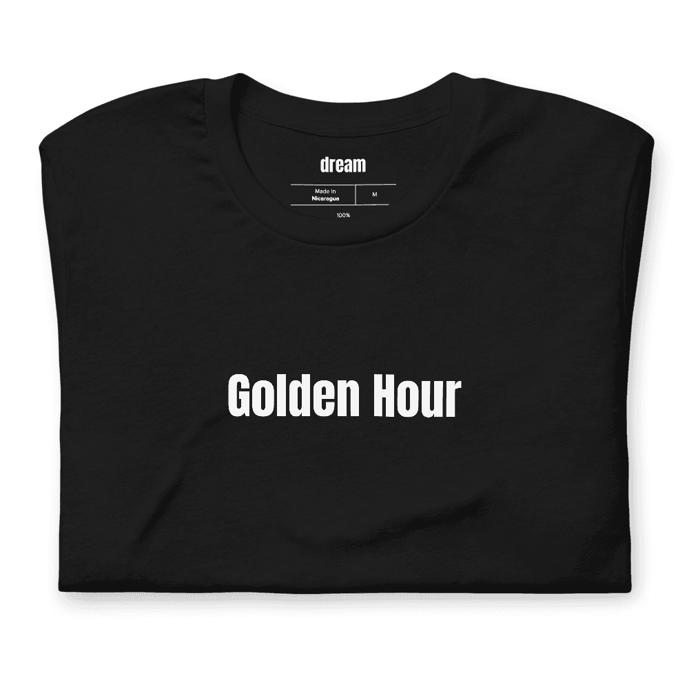 Golden Hour t-shirt